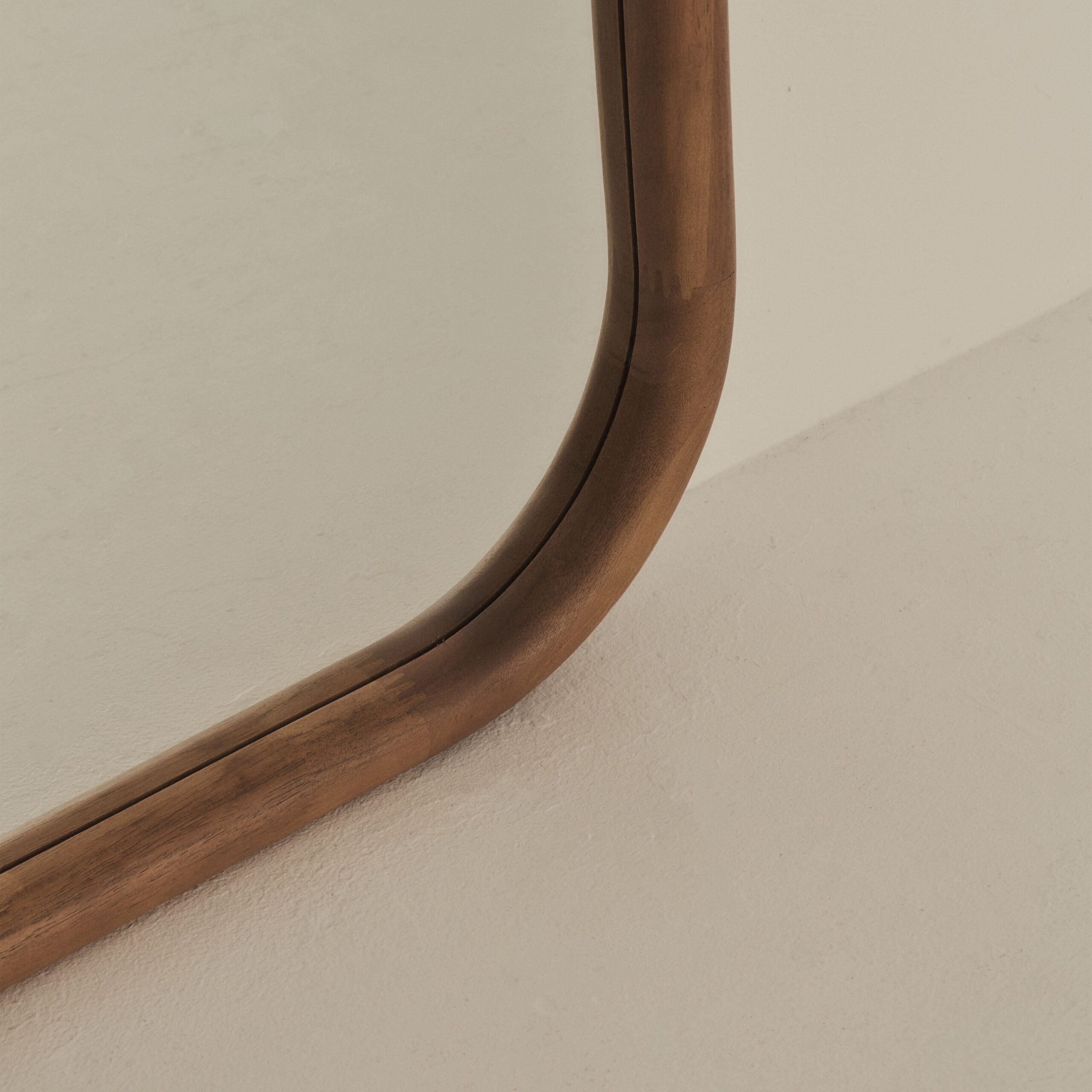 Aaliyah - Extra Large Full Length Warm Wood Irregular Mirror 180cm x 110cm - Image 7