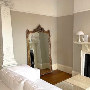 Francesca - Gold Arched Ornate Full Length Mirror 185cm x 100cm